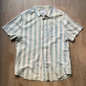 Pastel Blue striped Button Down